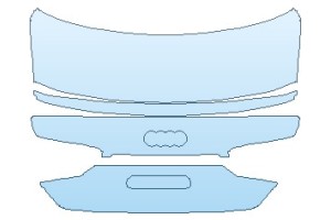 2023 AUDI A5 PREMIUM PLUS COUPE REAR DECK LID