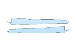 2023 AUDI A5 PREMIUM PLUS COUPE ROCKER PANELS