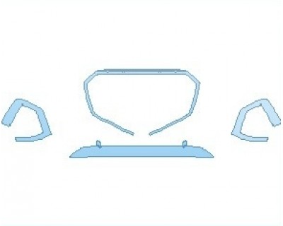 PAINT PROTECTION KIT - 2024 AUDI S5 PREMIUM COUPE GRILLE & TRIM - PRECUT PPF CLEAR BRA WRAP