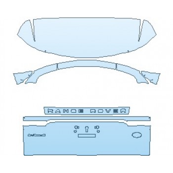 2022 LAND ROVER RANGE ROVER EVOQUE SE REAR HATCH WITH EVOQUE AND LAND ROVER EMBLEMS