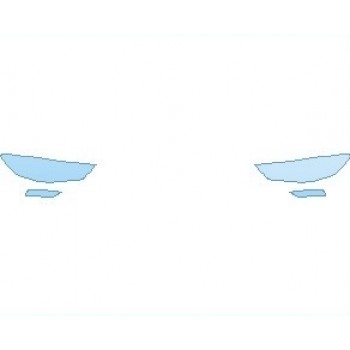 PAINT PROTECTION KIT - 2022 BUICK REGAL SPORTSBACK PREFERRED LIGHTS - PRECUT PPF CLEAR BRA WRAP