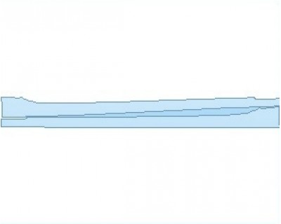 PAINT PROTECTION KIT - 2023 BUICK REGAL SPORTSBACK PREFERRED II ROCKER PANELS - PRECUT PPF CLEAR BRA WRAP