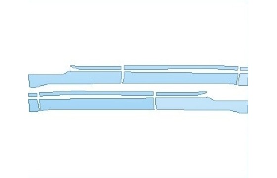 Precut PPF Kit – Clear Bra Paint Protection Film PAINT PROTECTION KIT - 2027 FORD EDGE TITANIUM WITH TITANIUM ELITE PACKAGE LOWER DOOR TRIM - PRECUT PPF CLEAR BRA WRAP