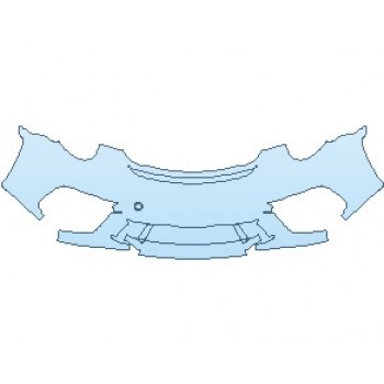 PAINT PROTECTION KIT - 2023 PORSCHE 911 SPEEDSTER BUMPER - PRECUT PPF CLEAR BRA WRAP