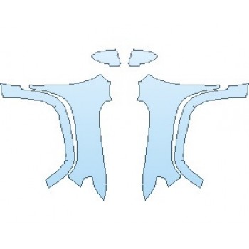 Precut PPF Kit – Clear Bra Paint Protection Film PAINT PROTECTION KIT - 2020 GMC ACADIA DENALI FULL FENDERS - INVISIBLEMASK - 3M PAINT PROTECTION