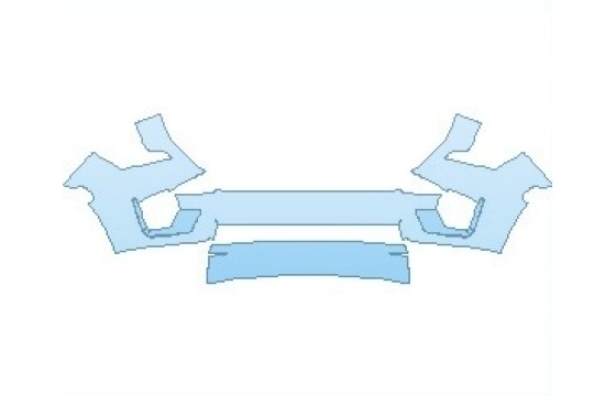PAINT PROTECTION KIT - 2027 GMC YUKON SLT BUMPER - PRECUT PPF CLEAR BRA WRAP