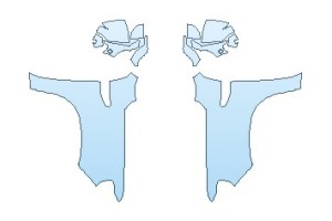 2027 GMC YUKON DENALI FULL FENDERS (NO WRAPPED EDGES)