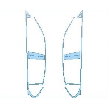 PAINT PROTECTION KIT - 2022 LEXUS GS 450H WINDOW TRIM - PRECUT PPF CLEAR BRA WRAP