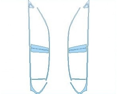 PAINT PROTECTION KIT - 2023 LEXUS GS 200T WINDOW TRIM - PRECUT PPF CLEAR BRA WRAP