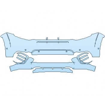 2023 JEEP GRAND CHEROKEE SRT BUMPER WITH SENSORS