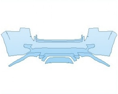 PAINT PROTECTION KIT - 2023 JEEP GRAND CHEROKEE TRACKHAWK REAR BUMPER - PRECUT PPF CLEAR BRA WRAP