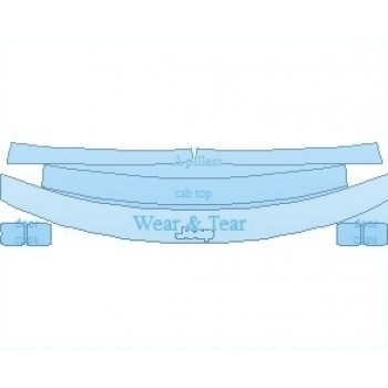 PAINT PROTECTION KIT - 2022 JEEP GRAND CHEROKEE SRT COMMON WEAR AREA KIT - PRECUT PPF CLEAR BRA WRAP