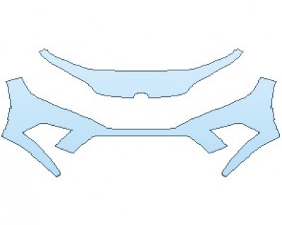 PAINT PROTECTION KIT - 2024 HONDA CIVIC EX SEDAN BUMPER - PRECUT PPF CLEAR BRA WRAP