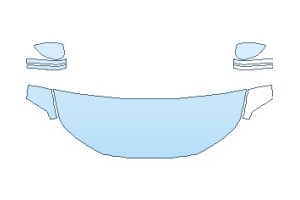 2027 HONDA CIVIC EX SEDAN HOOD (WRAPPED EDGES)