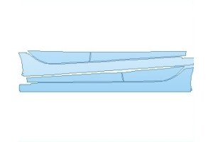 2027 HONDA CIVIC EX SEDAN ROCKER PANELS