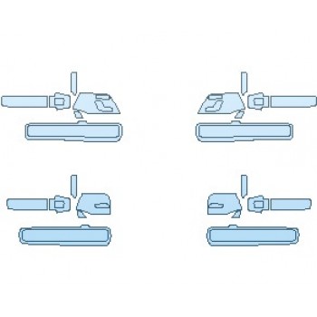 2022 MERCEDES G CLASS AMG LINE INTERIOR DOOR TRIM