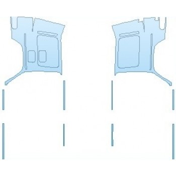 PAINT PROTECTION KIT - 2021 MERCEDES G CLASS AMG LINE REAR QUARTER PANELS - PRECUT PPF CLEAR BRA WRAP