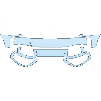 PAINT PROTECTION KIT - 2020 MINI COUNTRYMAN PLUG-IN HYBRID OFFROAD EXTERIOR STYLING BUMPER - INVISIBLEMASK - 3M PAINT PROTECTION