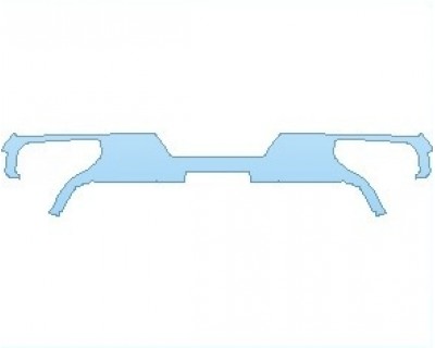 2022 CHEVROLET SILVERADO HD HIGH COUNTRY REAR BUMPER