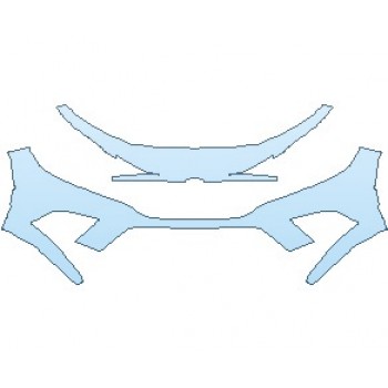 Precut PPF Kit – Clear Bra Paint Protection Film PAINT PROTECTION KIT - 2024 HONDA CIVIC SI SEDAN BUMPER - PRECUT PPF CLEAR BRA WRAP