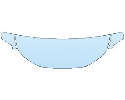 PAINT PROTECTION KIT - 2024 HONDA CIVIC SI SEDAN HOOD (WRAPPED EDGES) - PRECUT PPF CLEAR BRA WRAP