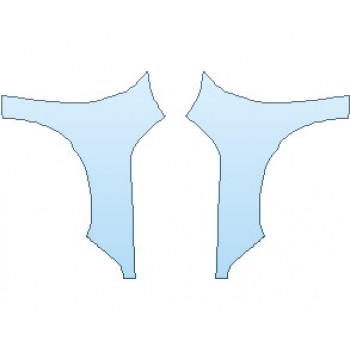 PAINT PROTECTION KIT - 2024 HONDA CIVIC SI SEDAN FULL FENDERS (NO WRAPPED EDGES) - PRECUT PPF CLEAR BRA WRAP