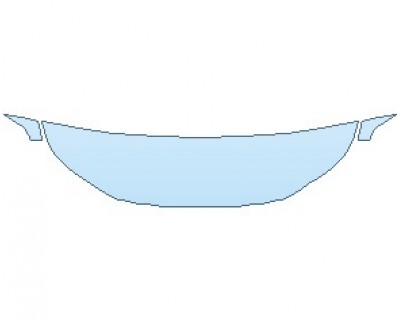 PAINT PROTECTION KIT - 2024 HONDA CIVIC SI SEDAN HOOD 18 INCH (WRAPPED EDGES) - PRECUT PPF CLEAR BRA WRAP