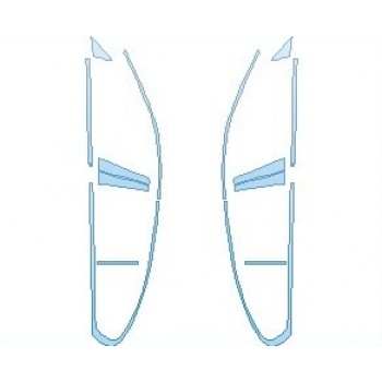 PAINT PROTECTION KIT - 2023 BMW 7 SERIES IPERFORMANCE M SPORT WINDOW TRIM - PRECUT PPF CLEAR BRA WRAP