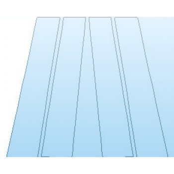 PAINT PROTECTION KIT - 2021 MERCEDES GLB AMG GLB 35 B PILLARS - PRECUT PPF CLEAR BRA WRAP