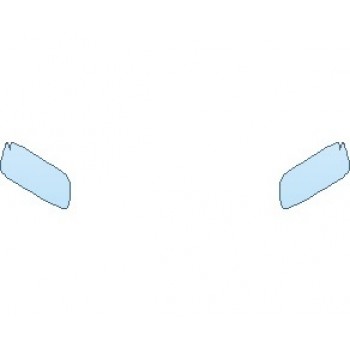 PAINT PROTECTION KIT - 2021 MERCEDES GLB AMG GLB 35 LIGHTS - PRECUT PPF CLEAR BRA WRAP