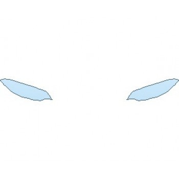 PAINT PROTECTION KIT - 2021 BMW 2 SERIES BASE CONVERTIBLE LIGHTS - PRECUT PPF CLEAR BRA WRAP