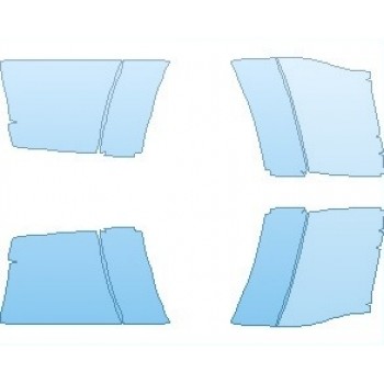 PAINT PROTECTION KIT - 2024 RAM 1500 LARAMIE WITH SPORT APPEARANCE PKG. ROCKER PANELS 5 7 BOX - PRECUT PPF CLEAR BRA WRAP