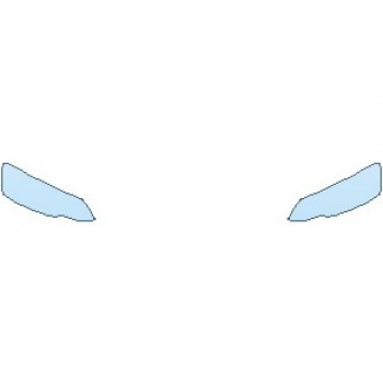 PAINT PROTECTION KIT - 2023 CHEVROLET SONIC LT HATCHBACK LIGHTS - PRECUT PPF CLEAR BRA WRAP