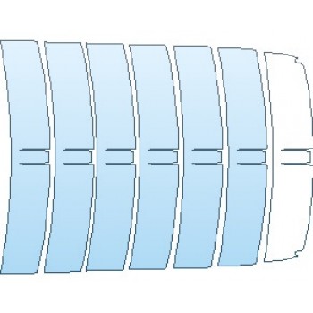 PAINT PROTECTION KIT - 2022 FORD MUSTANG SHELBY GT500 FULL HOOD VENTS - PRECUT PPF CLEAR BRA WRAP