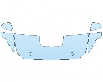 2023 FORD MUSTANG SHELBY GT500 HOOD (NO WRAPPED EDGES)