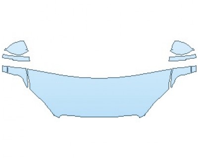 PAINT PROTECTION KIT - 2019 VOLVO XC90 R-DESIGN HOOD KIT - PRECUT PPF CLEAR BRA WRAP