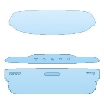 Precut PPF Kit – Clear Bra Paint Protection Film PAINT PROTECTION KIT - 2019 VOLVO XC90 R-DESIGN REAR HATCH WITH XC90 & T6 R DESIGN EMBLEMS - PRECUT PPF CLEAR BRA WRAP