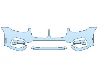 2021 BMW X3 XLINE BUMPER WITH SENSORS