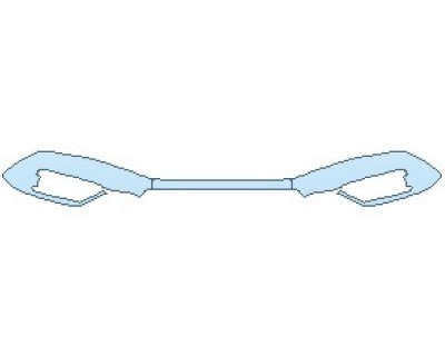 PAINT PROTECTION KIT - 2023 SUBARU LEGACY SPORT BLACK BUMPER TRIM - PRECUT PPF CLEAR BRA WRAP
