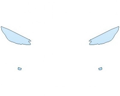 PAINT PROTECTION KIT - 2023 SUBARU LEGACY SPORT LIGHTS - PRECUT PPF CLEAR BRA WRAP