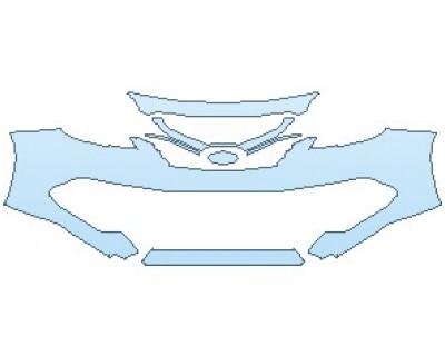 PAINT PROTECTION KIT - 2023 SUBARU LEGACY SPORT BUMPER - PRECUT PPF CLEAR BRA WRAP