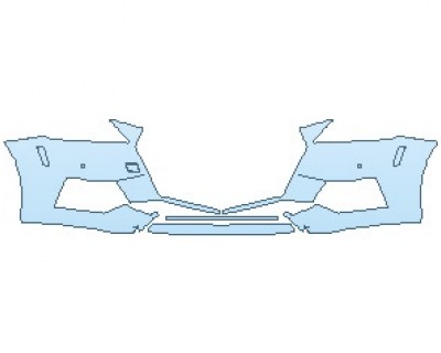 2020 AUDI TT S-LINE COUPE BUMPER WITH SENSORS