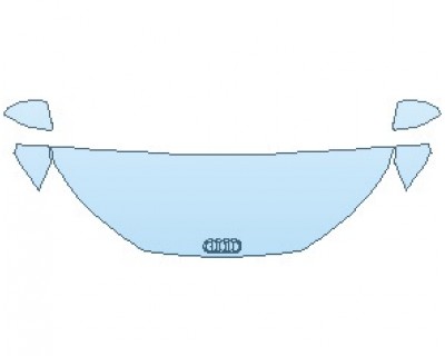 2021 AUDI TT S-LINE COUPE HOOD (NO WRAPPED EDGES)