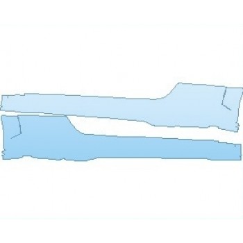 PAINT PROTECTION KIT - 2022 AUDI TT 20TH ANNIVERSARY EDITION COUPE ROCKER PANELS - PRECUT PPF CLEAR BRA WRAP