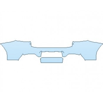 Precut PPF Kit – Clear Bra Paint Protection Film PAINT PROTECTION KIT - 2021 BMW X4 M40I REAR BUMPER - PRECUT PPF CLEAR BRA WRAP