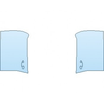 Precut PPF Kit – Clear Bra Paint Protection Film PAINT PROTECTION KIT - 2021 BMW X4 M40I DOORS FRONT - PRECUT PPF CLEAR BRA WRAP