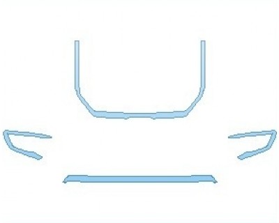 PAINT PROTECTION KIT - 2023 LINCOLN MKZ 200A CHROME TRIM - PRECUT PPF CLEAR BRA WRAP