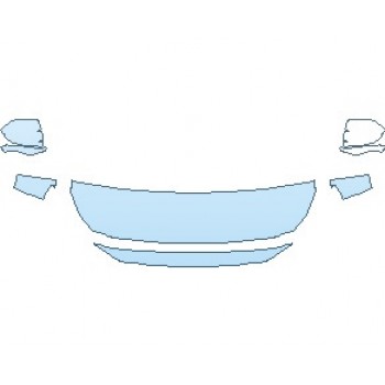 2021 HYUNDAI SANTA FE SE HOOD KIT 2021 HYUNDAI SANTA FE SE HOOD KIT