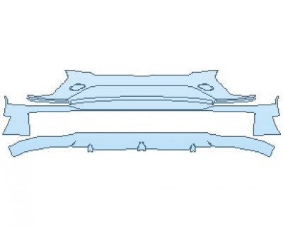 2022 BENTLEY BENTAYGA SPEED BUMPER