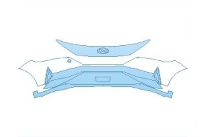 2027 HYUNDAI ELANTRA LIMITED BUMPER WITH TOW HOLE